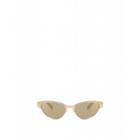 Moschino Cat-eye Metal Sunglasses Woman Gold Size Single Size