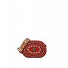 Moschino Shield Studded Shoulder Bag Woman Red Size U It - (one Size Us)