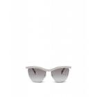 Moschino Sunglasses With Silver Frame Woman Silver Size Single Size