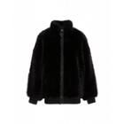 Moschino Teddy Bear Faux Fur Woman Black Size 38 It - (4 Us)
