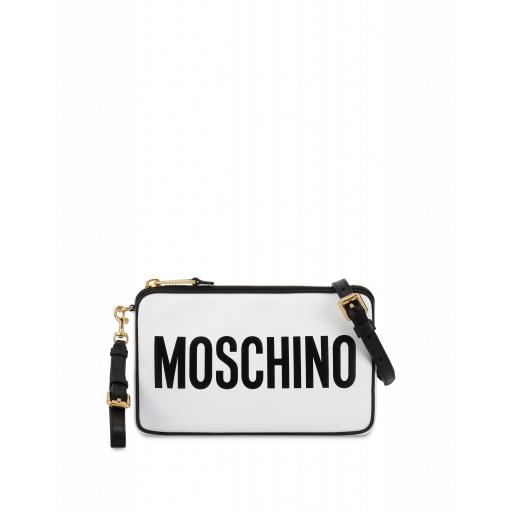 Moschino Shoulder Bag With Logo Woman White Size U It - (one Size Us)
