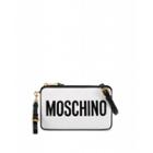 Moschino Shoulder Bag With Logo Woman White Size U It - (one Size Us)