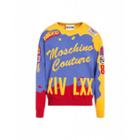 Moschino Motorbike Wool Pullover Man Multicoloured Size 44 It - (34 Us)
