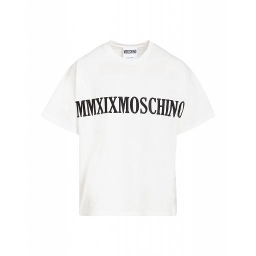 Moschino Mmxix Moschino Jersey T-shirt Man White Size M It