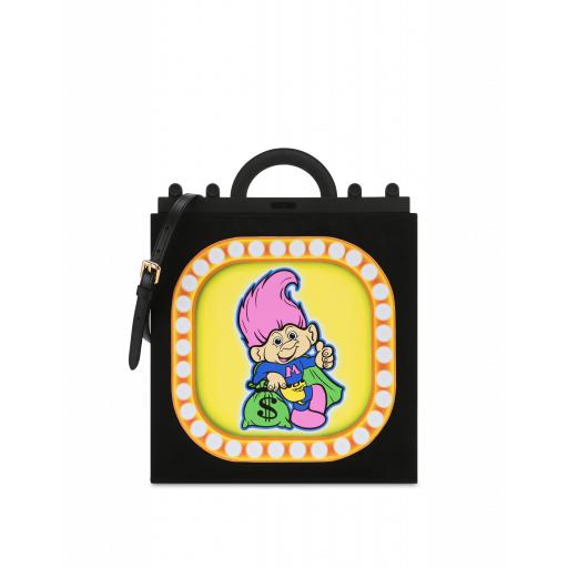 Moschino Trolls Shopper Woman Black Size U It - (one Size Us)