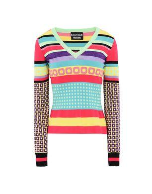 Boutique Moschino Long Sleeve Sweaters - Item 39806772