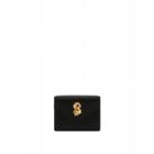 Moschino Dollar Stud Wallet Woman Black Size U It - (one Size Us)