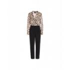 Boutique Moschino Leopard Print Jumpsuit Woman Beige Size 38 It - (4 Us)