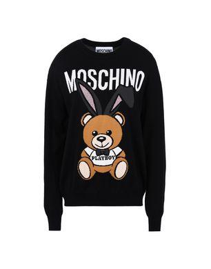 Moschino Long Sleeve Sweaters - Item 39823403