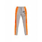 Moschino Fleece And Nylon Jogging Man Grey Size 44 It - (34 Us)