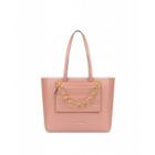 Love Moschino Detachable Pocket Shopper Woman Pink Size U It - (one Size Us)