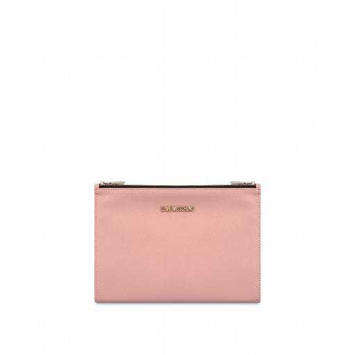 Love Moschino Handbag With Mini Logo Woman Pink Size U It - (one Size Us)