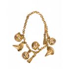Moschino Charms Necklace Woman Gold Size U It - (one Size Us)