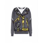Moschino Sweater Pixel Capsule Woman Grey Size M
