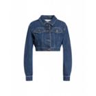 Moschino Teddy Bear Embroidery Denim Jacket Woman Blue Size 38 It - (4 Us)