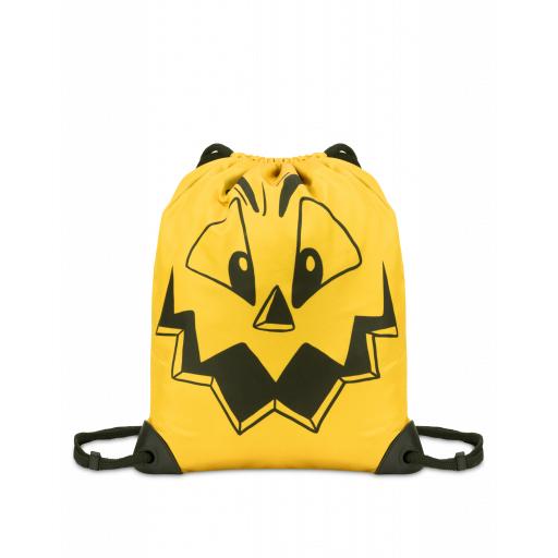 Moschino Drawstring Backpack Man Yellow Size U It - (one Size Us)