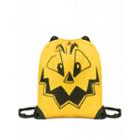 Moschino Drawstring Backpack Man Yellow Size U It - (one Size Us)