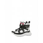 Love Moschino High Sneakers With Maxi Laces Woman White Size 35