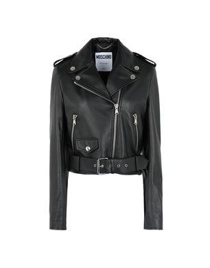 Moschino Leather Outerwear - Item 41820011