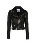 Moschino Leather Outerwear - Item 41778794