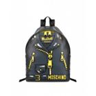 Moschino Backpack Pixel Capsule Woman Grey Size U It - (one Size Us)