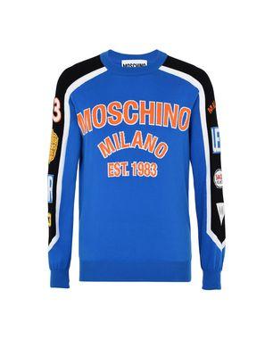 Moschino Long Sleeve Sweaters - Item 39838388