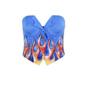 Moschino Crop Tops - Item 38722284