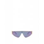 Moschino Flat-top Bijou Chain Sun Mask Woman Purple Size Single Size