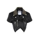 Moschino Leather Outerwear - Item 41783141