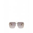Moschino Sunglasses With Micro Studs Woman Gold Size Single Size