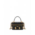 Moschino Dollar Studs Mini Beauty Bag Woman Black Size U It - (one Size Us)