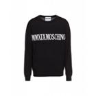 Moschino Mmxix Moschino Wool Pullover Man Black Size 52 It - (42 Us)