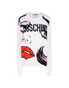 Moschino Long Sleeve Sweaters - Item 39843685
