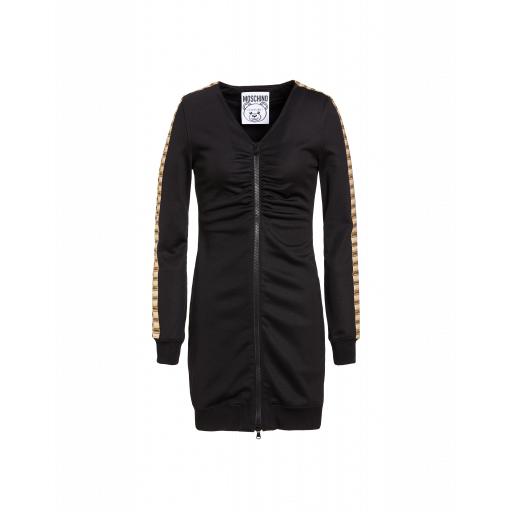Moschino Teddy Bear Embroidery Dress Woman Black Size 38 It - (4 Us)