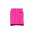 Moschino Fleece Mini Skirt With Logo Woman Pink Size 38 It - (4 Us)