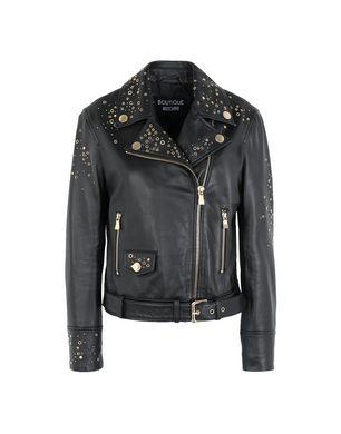Boutique Moschino Leather Outerwear - Item 41819484