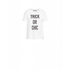 Moschino Trick Or Chic Jersey T-shirt Woman White Size 36 It - (2 Us)