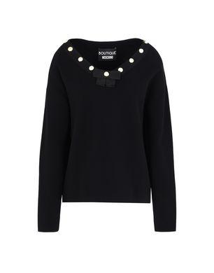 Boutique Moschino Long Sleeve Sweaters - Item 39730100