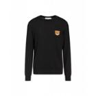 Moschino Wool Pullover With Moschino Teddy Bear Man Black Size 52 It - (42 Us)