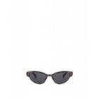 Moschino Cat-eye Metal Sunglasses Woman Black Size Single Size