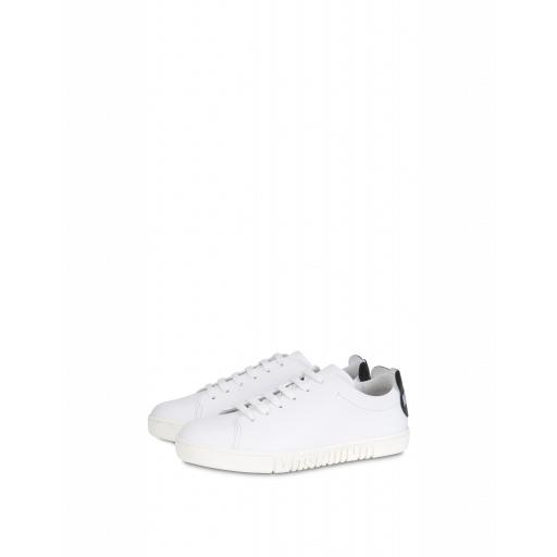 Moschino Sneakers With Teddy Bear Shape Woman White Size 40