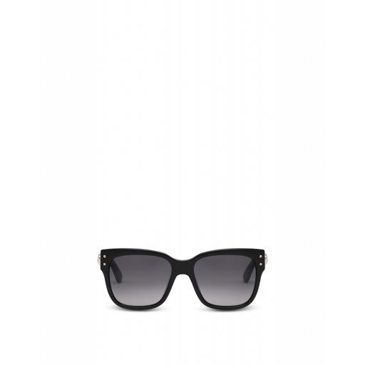 Moschino Glasses With Moschino Teddy Bear Decoration Woman Black Size Single Size