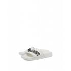 Moschino Logo Pool Slides Man White Size 41 It - (8 Us)