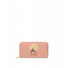 Love Moschino Look At Me Doll Zip Around Wallet Woman Pink Size U It - (one Size Us)