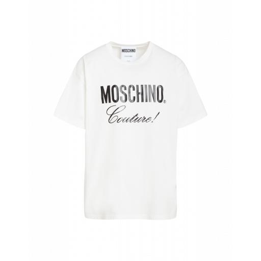 Moschino Moschino Couture Jersey T-shirt Man White Size L It