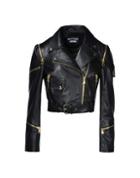Boutique Moschino Leather Outerwear - Item 41591586
