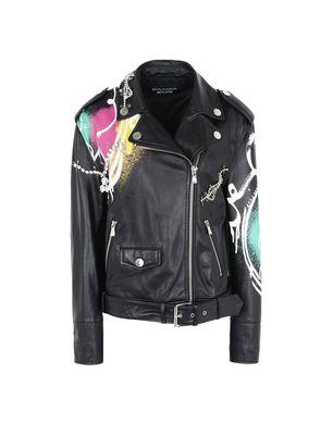 Boutique Moschino Leather Outerwear - Item 41770359