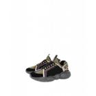 Moschino Multicolor Teddy Shoes Sneakers Woman Black Size 36