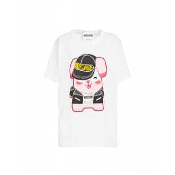 Moschino T-shirt Freezer Bunny The Sims X Moschino Capsule Woman White Size S