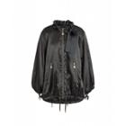 Boutique Moschino Over Jacket With Chain And Bow Woman Black Size 40 It - (6 Us)